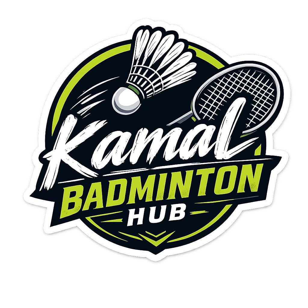 Kamal Badminton Hub Logo